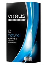 Классические презервативы VITALIS PREMIUM natural - 12 шт. - Vitalis - купить с доставкой в Казани