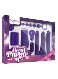 Эротический набор Toy Joy Mega Purple - Toy Joy - купить с доставкой в Казани