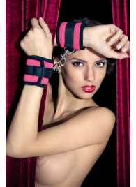 Наручники из неопрена розового цвета - ToyFa - купить с доставкой в Казани