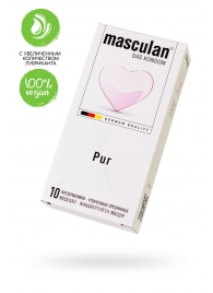 Супертонкие презервативы Masculan Pur - 10 шт. - Masculan - купить с доставкой в Казани