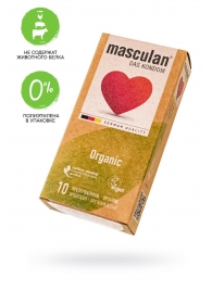 Экологически чистые презервативы Masculan Organic - 10 шт. - Masculan - купить с доставкой в Казани