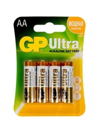 Батарейки алкалиновые GP Ultra Alkaline AA/LR6 - 4 шт. - Элементы питания - купить с доставкой в Казани