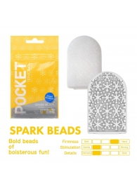 Карманный мастурбатор Spark Beads - Tenga - в Казани купить с доставкой