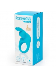 Голубое эрекционное виброкольцо Happy Rabbit Rechargeable Rabbit Cock Ring - Happy Rabbit - в Казани купить с доставкой