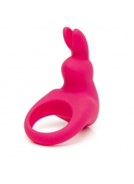 Розовое эрекционное виброкольцо Happy Rabbit Rechargeable Rabbit Cock Ring - Happy Rabbit - в Казани купить с доставкой