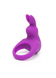 Фиолетовое эрекционное виброкольцо Happy Rabbit Rechargeable Rabbit Cock Ring - Happy Rabbit - в Казани купить с доставкой