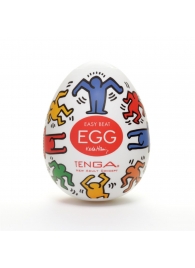 Мастурбатор-яйцо Keith Haring EGG DANCE - Tenga - в Казани купить с доставкой