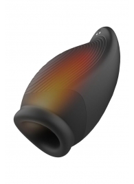 Мастурбатор с вибрацией и функцией нагрева Squeezable Stroker - Dream Toys - в Казани купить с доставкой