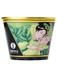 Массажная свеча Exotic Green Tea с ароматом зелёного чая - 170 мл. - Shunga - купить с доставкой в Казани