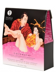 Соль для ванны Lovebath Dragon Fruit, превращающая воду в гель - 650 гр. - Shunga - купить с доставкой в Казани