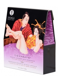 Соль для ванны Lovebath Sensual lotus, превращающая воду в гель - 650 гр. - Shunga - купить с доставкой в Казани