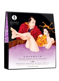 Соль для ванны Lovebath Sensual lotus, превращающая воду в гель - 650 гр. - Shunga - купить с доставкой в Казани