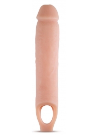 Телесная насадка на пенис 11.5 Inch Cock Sheath Penis Extender - 29,2 см. - Blush Novelties - в Казани купить с доставкой