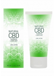 Лубрикант с пролонгирующим эффектом Natural CBD Numbing Lubricant - 50 мл. - Shots Media BV - купить с доставкой в Казани