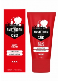 Крем-пролонгатор CBD from Amsterdam Delay Cream - 50 мл. - Shots Media BV - купить с доставкой в Казани