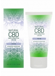 Крем для мастурбации для мужчин Natural CBD Masturbation Cream For Him - 50 мл. - Shots Media BV - купить с доставкой в Казани