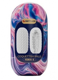 Мастурбатор в форме яйца Coquettish Balls - Baile - в Казани купить с доставкой