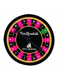 Настольная игра-рулетка Sex Roulette Love   Marriage - Tease&Please - купить с доставкой в Казани