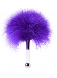 Фиолетовая пуховая щекоталка - ToyFa - купить с доставкой в Казани