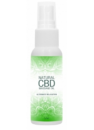 Массажное масло Natural CBD Massage Oil - 50 мл. - Shots Media BV - купить с доставкой в Казани