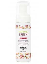 Органическая интимная очищающая пенка Intime Fresh - 150 мл. - Exsens - купить с доставкой в Казани