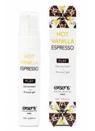 Возбуждающий гель Hot Vanilla Espresso Arousal Gel - 15 мл. - Exsens - купить с доставкой в Казани