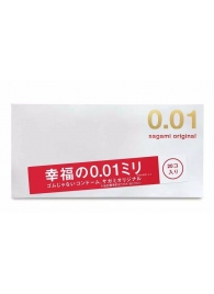 Ультратонкие презервативы Sagami Original 0.01 - 20 шт. - Sagami - купить с доставкой в Казани