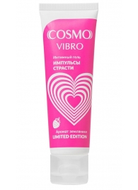 Возбуждающий гель на водно-силиконовой основе Cosmo Vibro с ароматом земляники - 50 гр. - Биоритм - купить с доставкой в Казани