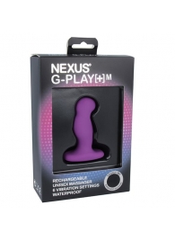 Фиолетовая вибровтулка Nexus G-Play+ M - Nexus Range - в Казани купить с доставкой