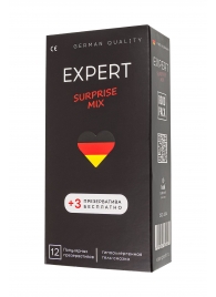 Презервативы EXPERT Surprise Mix - 12 шт.(+3 в подарок) - Expert - купить с доставкой в Казани