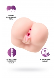 Реалистичный мастурбатор Paula с 2 любовными тоннелями - ToyFa - в Казани купить с доставкой