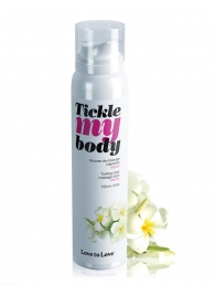 Массажная хрустящая пенка Tickle My Body Monoi с ароматом моной - 150 мл. - Love to Love - купить с доставкой в Казани