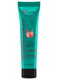 Съедобный интимный гель Orgie Lube Tube Cocktail Strawberry Mojito - 100 мл. - ORGIE - купить с доставкой в Казани