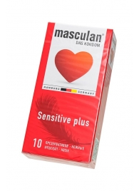 Презервативы Masculan Sensitive plus - 10 шт. - Masculan - купить с доставкой в Казани