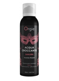 Хрустящая пенка для массажа Orgie Acqua Croccante Sakura с ароматом сакуры - 150 мл. - ORGIE - купить с доставкой в Казани