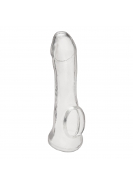 Прозрачная насадка на пенис Transparent Penis Enhancing Sleeve Extension - 15,9 см. - BlueLine - в Казани купить с доставкой