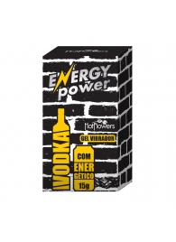 Стимулирующий гель для двоих Energy Power с эффектом вибрации - 15 гр. - HotFlowers - купить с доставкой в Казани