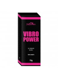 Жидкий вибратор Vibro Power со вкусом тутти-фрутти - 15 гр. - HotFlowers - купить с доставкой в Казани