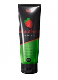 Смазка на водной основе с ароматом клубники Strawberry Lubricant - 100 мл. - INTT - купить с доставкой в Казани