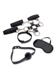 Набор для фиксации из 7 предметов Hogtie   Ball Gag Kit - Lux Fetish - купить с доставкой в Казани