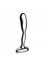 Стальной стимулятор простаты Stainless Steel Prostate Plug - 11,5 см. - b-Vibe - в Казани купить с доставкой