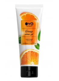 Лубрикант на водной основе OYO Aroma Gel Orange с ароматом апельсина - 75 мл. - OYO - купить с доставкой в Казани