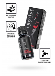 Возбуждающие капли для женщин Erotist Love Potion - 20 мл. - Erotist Libido Booster - купить с доставкой в Казани