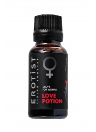 Возбуждающие капли для женщин Erotist Love Potion - 20 мл. - Erotist Libido Booster - купить с доставкой в Казани