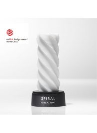 Белый 3D мастурбатор SPIRAL - Tenga - в Казани купить с доставкой