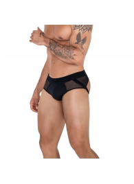 Черные мужские трусы-джоки Caspian Jockstrap - Clever Masculine Underwear купить с доставкой