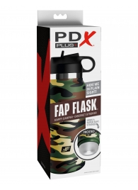 Мастурбатор в камуфляжной колбе Fap Flask - Pipedream - в Казани купить с доставкой