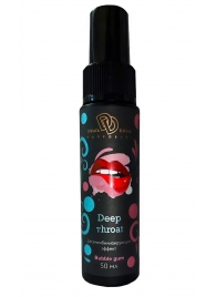 Спрей для горла Deep Throat с десенсибилизирующим эффектом и вкусом бабл-гам - 50 мл. - БиоМед - купить с доставкой в Казани