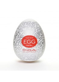 Мастурбатор-яйцо Keith Haring EGG PARTY - Tenga - в Казани купить с доставкой