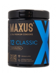 Классические презервативы MAXUS Classic - 12 шт. - Maxus - купить с доставкой в Казани